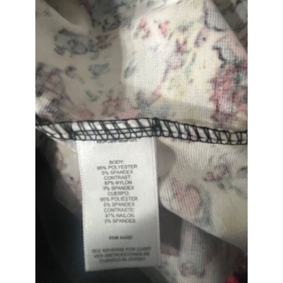 $59.00 Material Girl Junior’s Sleeveless Floral Print Bodyco, Multi, Size S - Picture 7 of 14